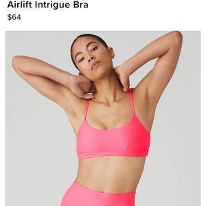 Alo airlift intrigue bra NWT